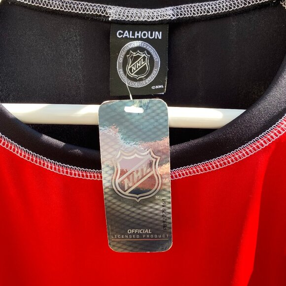 New Jersey Devils Long Sleeve Performance Active Wear Rash Guard Shirt XXL - Picture 9 of 10